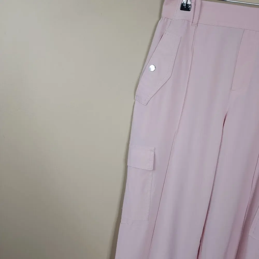 Athleta Vienna Cargo Pants in Pink Size 14 - Picture 3 of 10